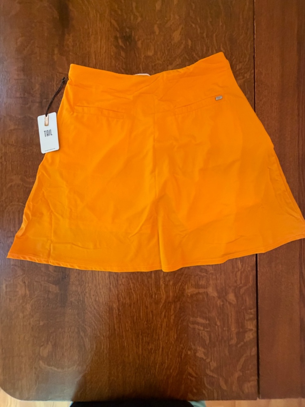 NWT Tail Golf Skort Marigold Orange Pull-On Performance Skort Size Small UPF 50+ - Picture 11 of 11